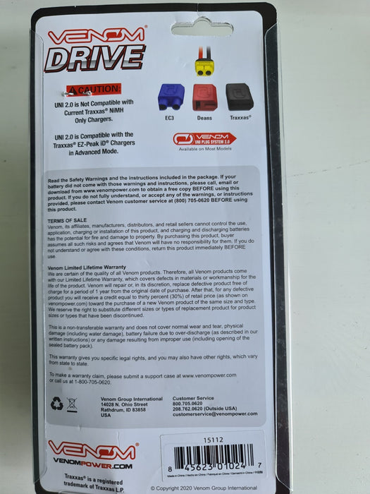Venom 3S 11.1V 4000mAh 50C LiPo Battery Pack