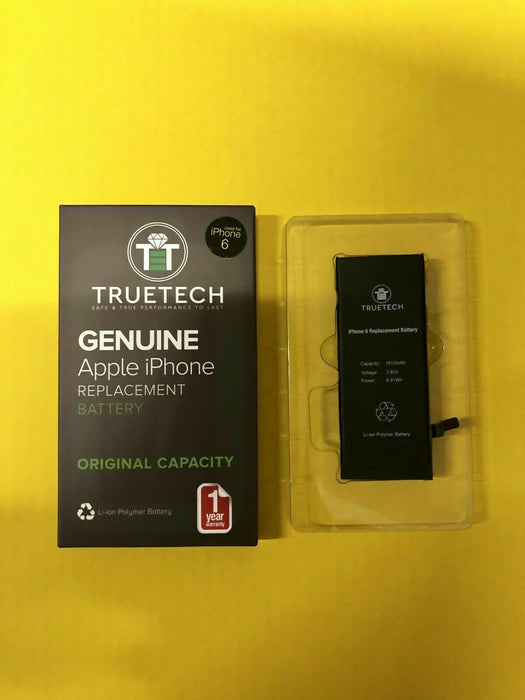 Genuine Replacement Battery For Apple iPhone 6 6G by TrueTech - 1810mAh - 3.82V
