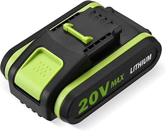Powerextra Replacement 20V Worx battery 3.0Ah Li-Ion,Compatible for WA3551 WA355