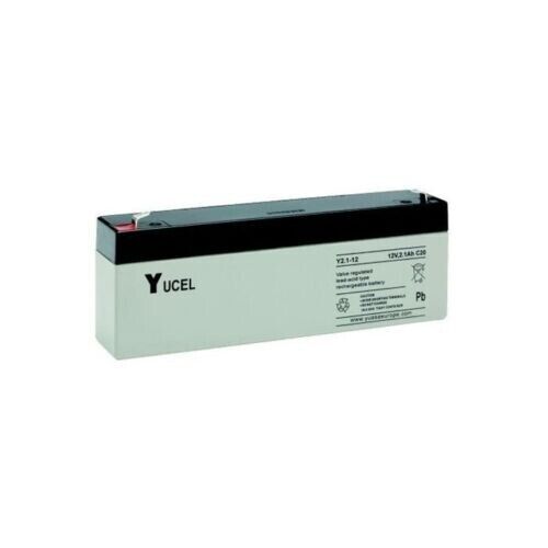 Yucel / Yuasa Y2.1-12 Sealed Lead Acid Battery 12v 2.1ah