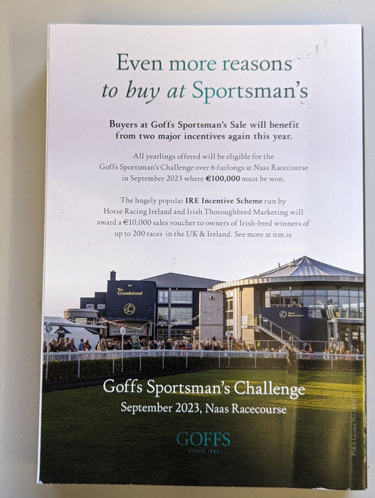 Goffs: Sportsman's Sale Catelogue 29-30 September 2022 - paperback