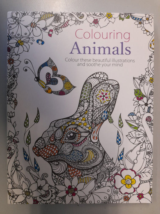 Adult Colouring Book: Colouring Animals - Paperback