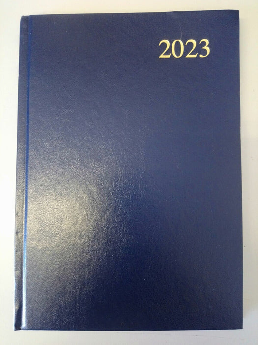 Collins Essential A5 Week to View Diary 2023 Blue