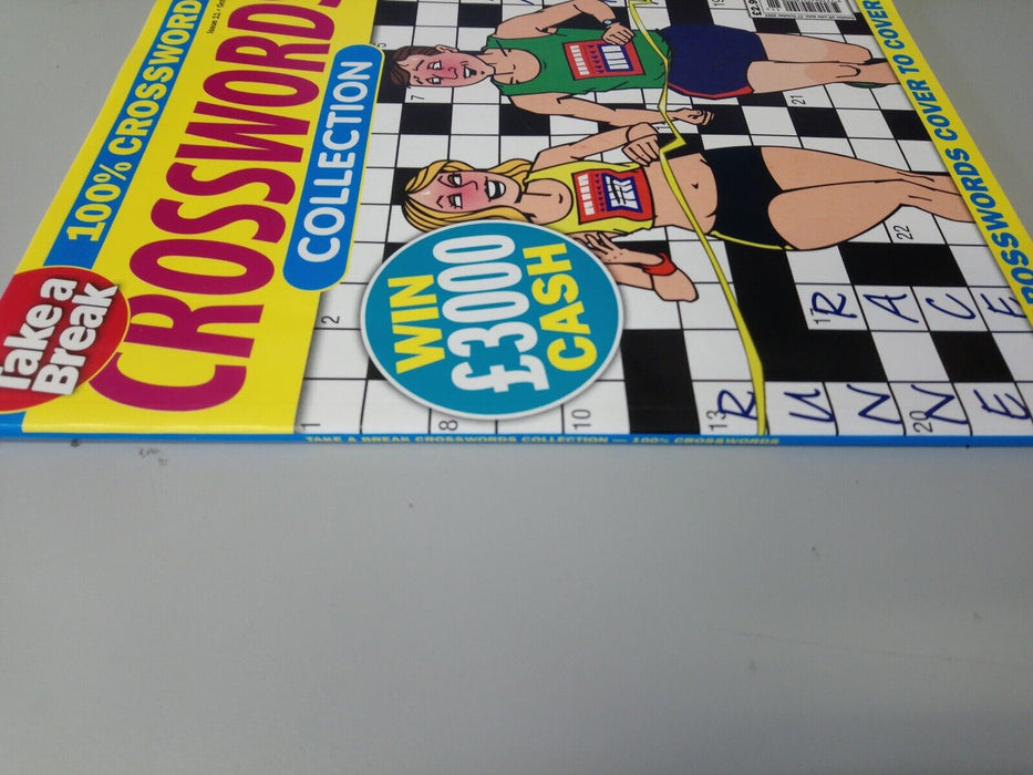 Take A Break Crosswords Collection Puzzle Book Magazine #11 October 22