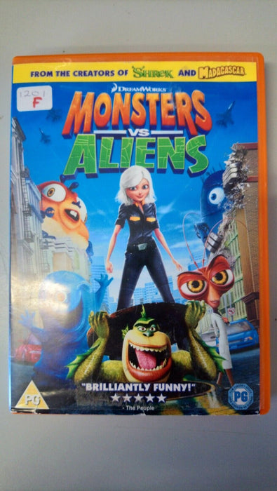 Monsters vs Aliens DVD