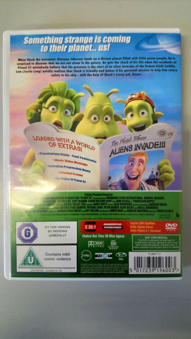 Planet 51 DVD