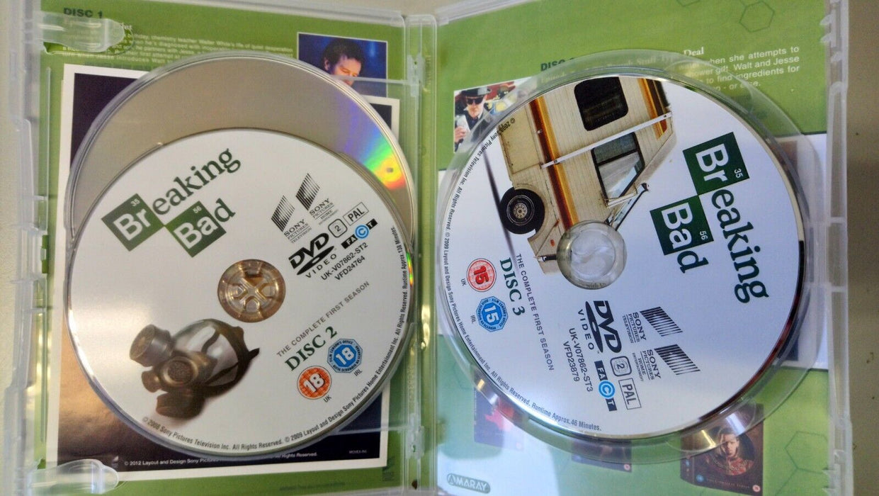 Breaking Bad Complete First Season DVD