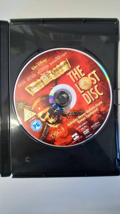 Pirates of the Caribbean - The Curse of the Black Pearl - The Lost Disc DVD