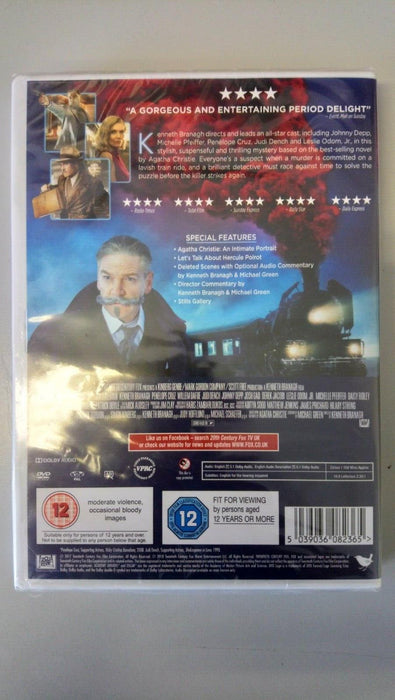 Murder on the Orient Express DVD - SEALED