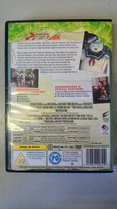 Ghostbusters 1 & 2 Boxset DVD