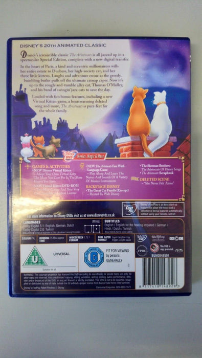 The Aristocats - Special Edition DVD