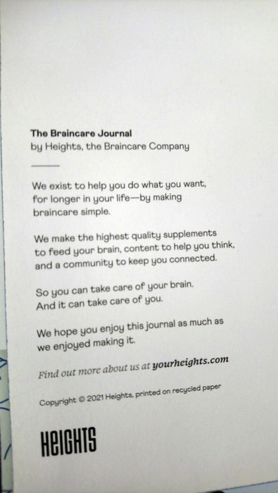 Braincare Journal - Hardback