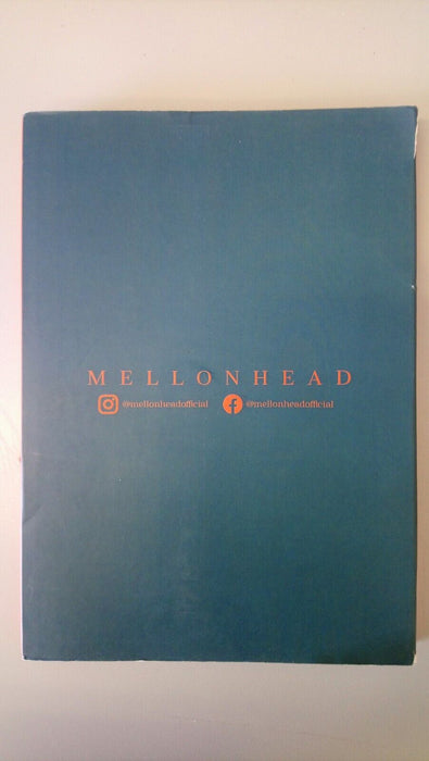 MELLONHEAD - A5 Notebook/Journal - 160 Pages - Plain Paper (See description)