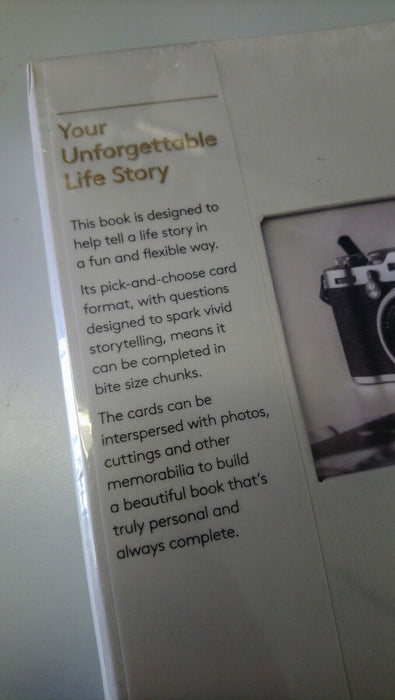 Your Unforgettable Life Story Book (SEALED)