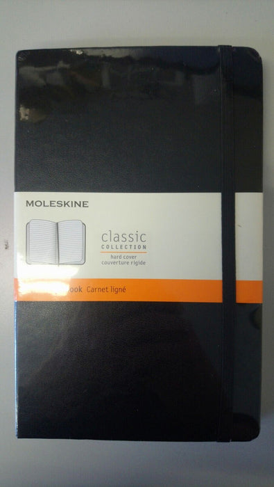 Moleskine Classic Collection A5 Hardcover Ruled Notebook Black SEALED