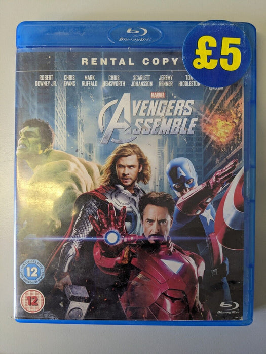 Avengers Assemble Blu-ray