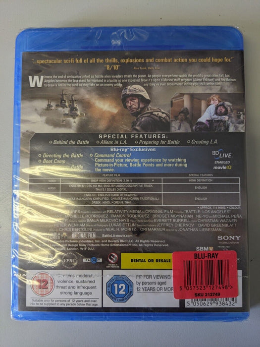 Battle Los Angeles Blu-ray