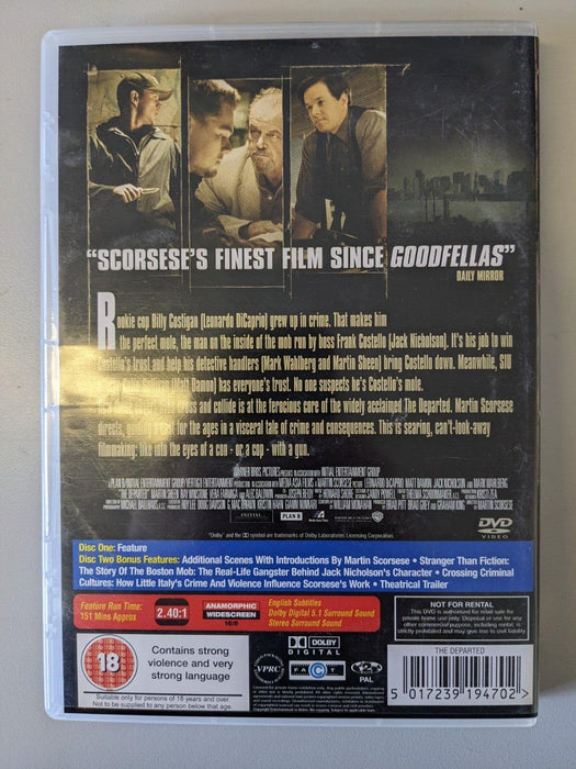 The Departed DVD