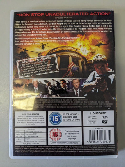 Olympus Has Fallen DVD