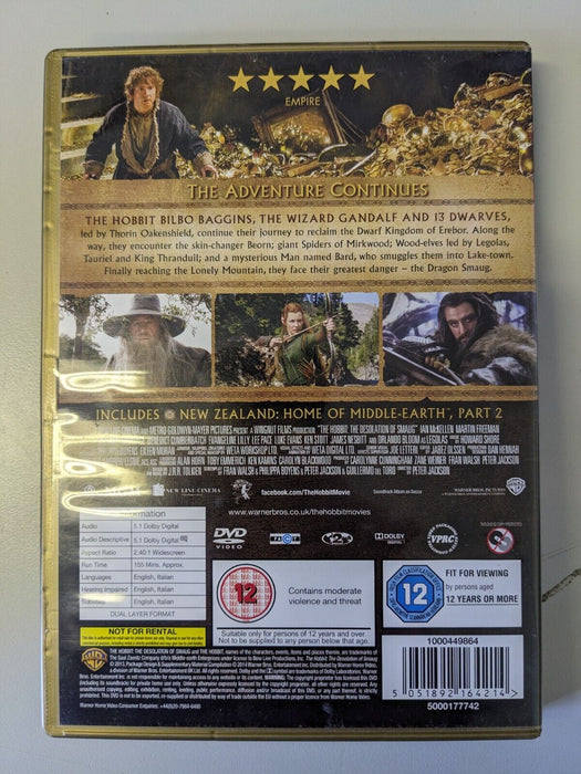 The Hobbit The Desolation of Smaug DVD