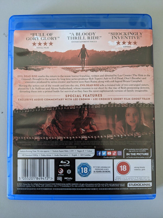 Evil Dead Rise Blu-ray