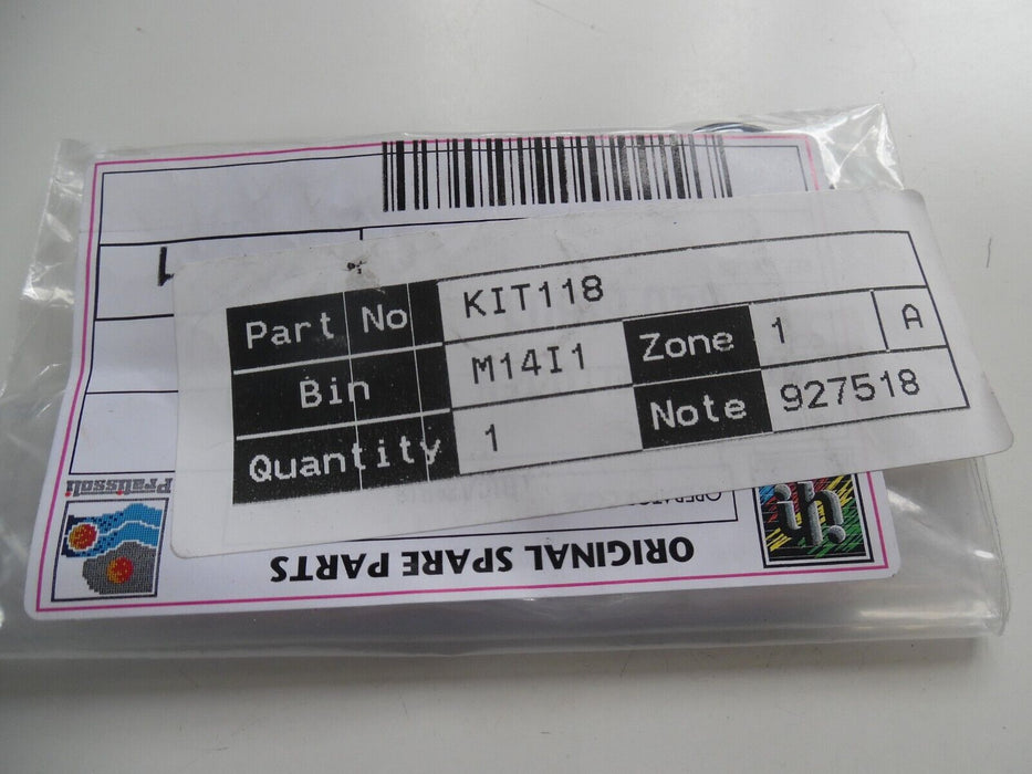 Kit 118 O Rings original spare parts 34011801