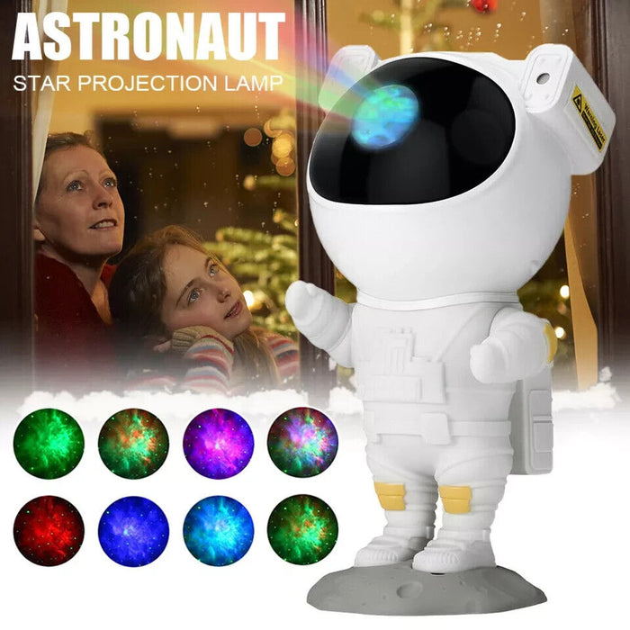 Astronaut LED Starry Galaxy Projector Night Light Lamp Nebula Moon Star w/Remote