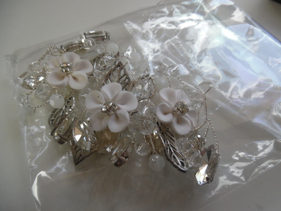 bridal hairpiece accessory 9cm x 5cm