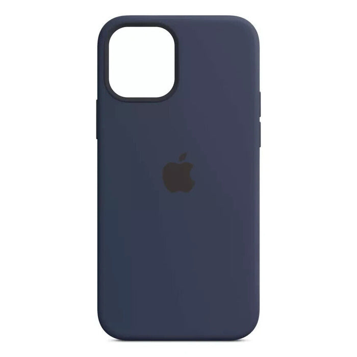 Official Apple Silicone Case Cover w/ MagSafe for iPhone 12 Pro Max - Deep Navy