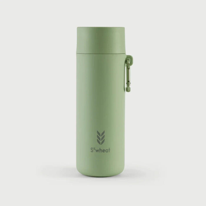 S'Wheat Green Reusable Plant-Based Water Bottle (550ml)