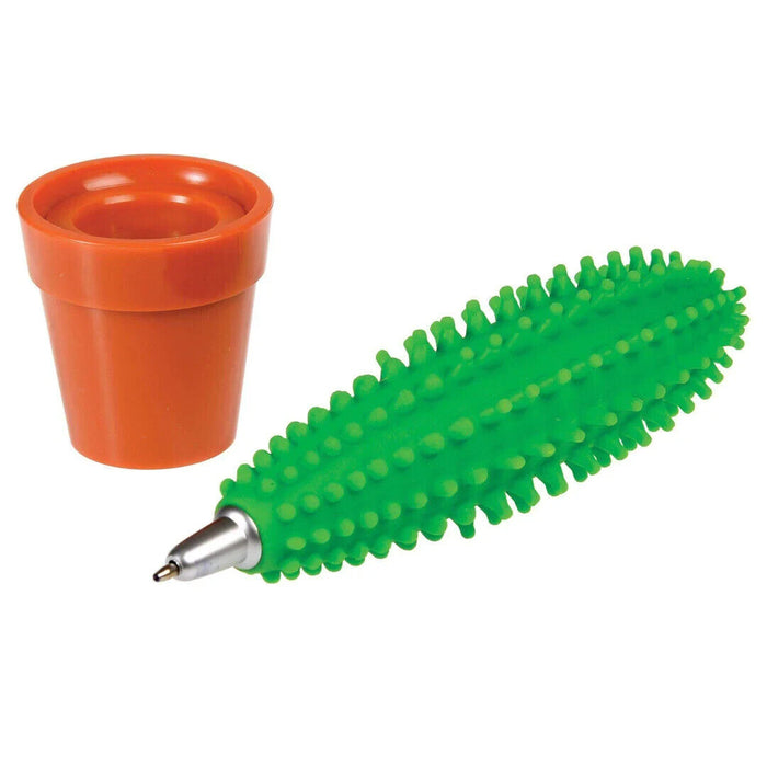 Desert in Bloom Cactus Pen A quirky cactus pen in plant pot holder