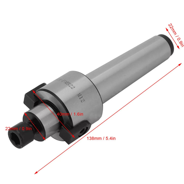 (MT3-FMB27 M12)Mill Arbor Holder MT3-FMB27