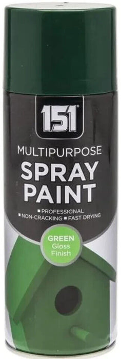 151 All-Purpose Aerosol Spray Paint Green Gloss