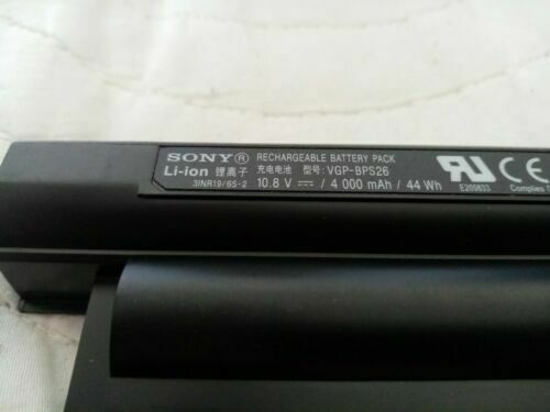 USED Original Sony Battery SVE141 SVE15 SVE17 VPC-CA VGP-BPL26 VGP- BPS26A BPS26