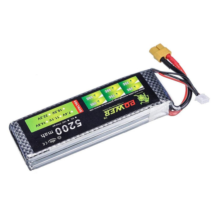 Power 11.1V 5200mah Rechargeable battery For RC Drone XT60