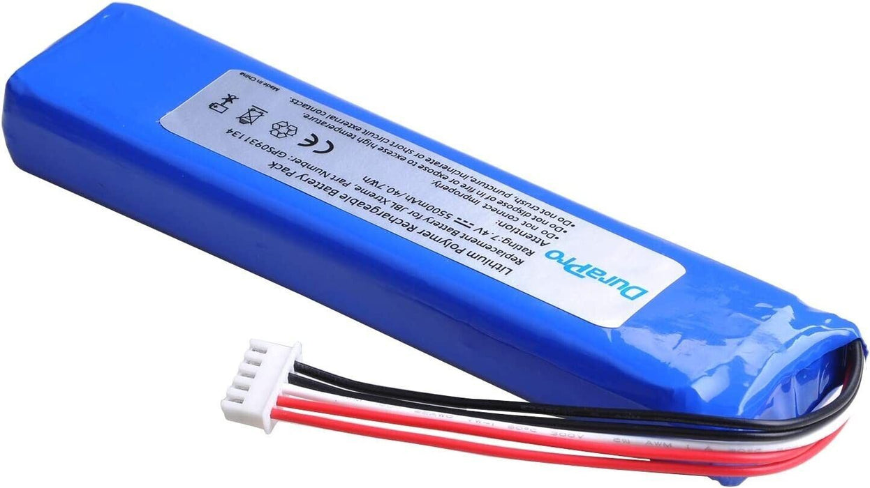 DuraPro 7.4V 5500mAh Battery GSP0931134 for JBL XTREME Xtreme Bluetooth Speaker