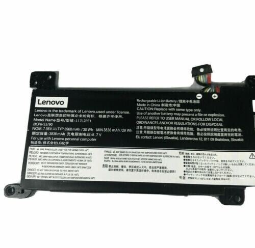 Lenovo IdeaPad 330-15 330-15IKB 330-15AST Laptop Battery L17L2PF1