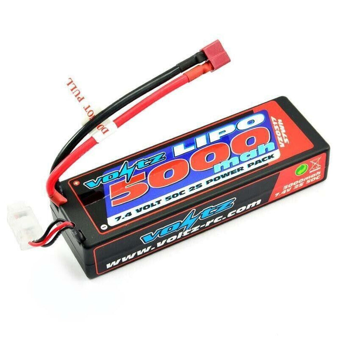 Voltz VZ0317 5000Mah 2S 7.4V 50C Hardcase Lipo Stick Battery Pack