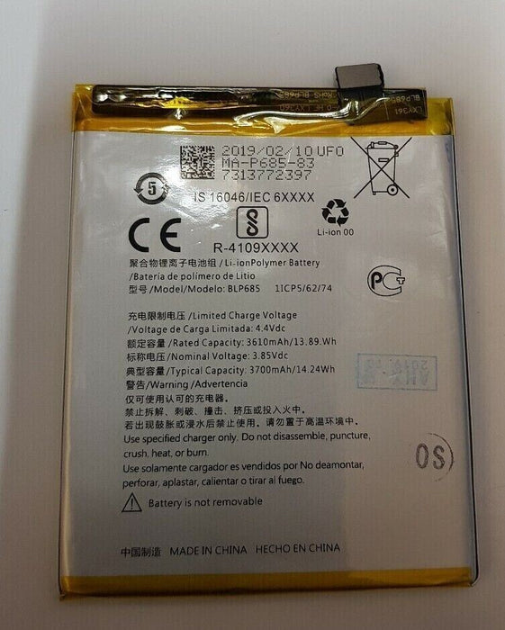 New BLP685  3700mAh Battery for OnePlus One Plus 6T A6010 A6013