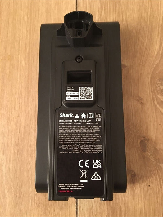 Shark XBATR725SLEU Li-lon Battery For Shark Cordless Stratos Vacuum New