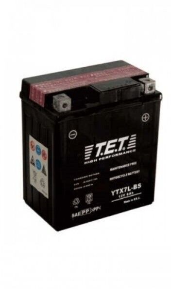 T.E.T AGM Battery Replaces - CTX7L-BS YTX7L-BS 31500-GFM-B10 VP1