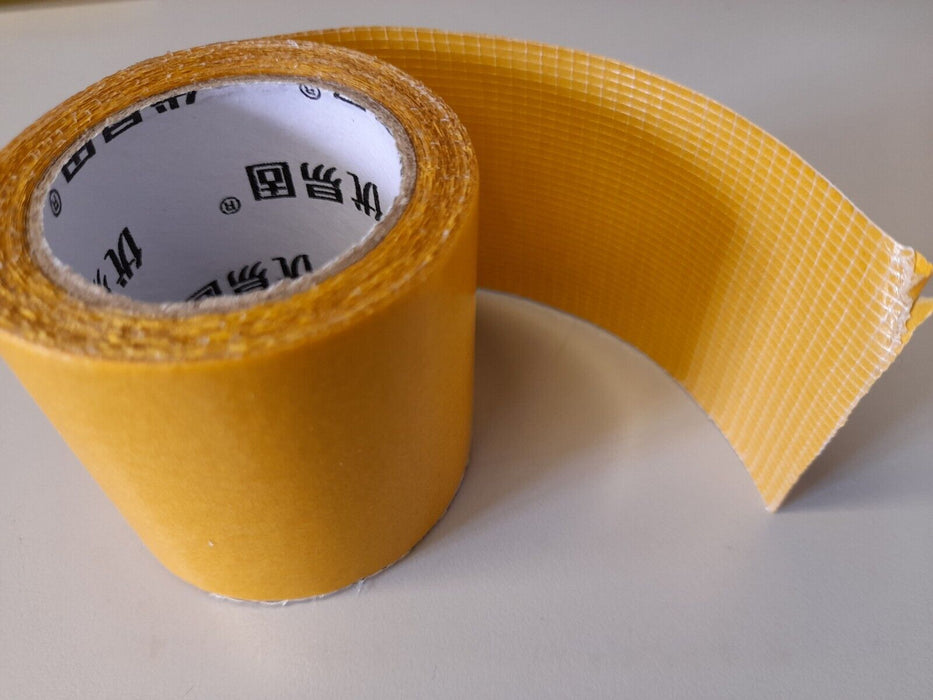 Cloth-base mesh Double-sided high viscosity adhesive tape- 5cm x 5m Long 6 Pack