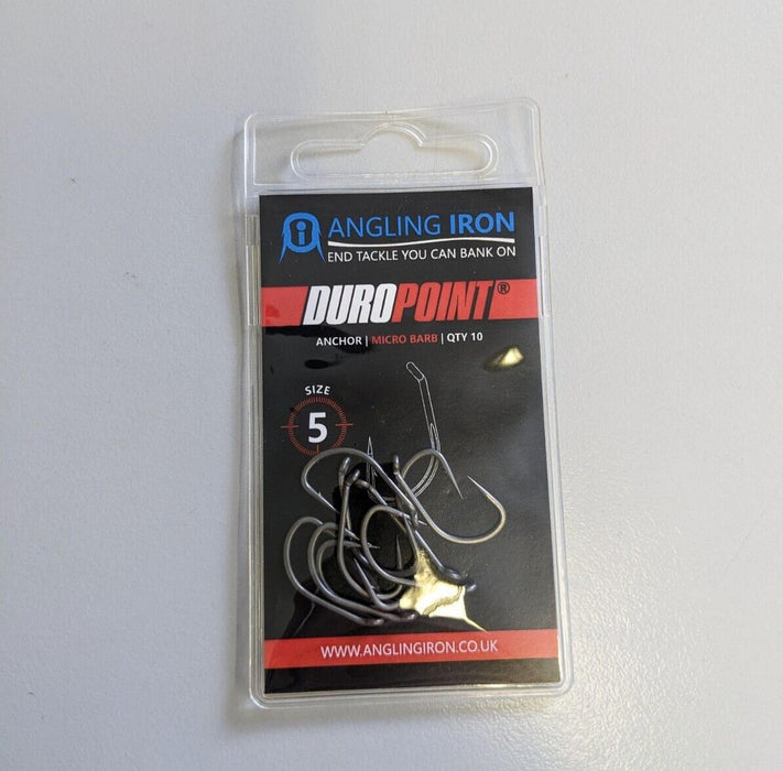 Duropoint Carp Hooks Size 5  - 2 Packs of 10 Hooks