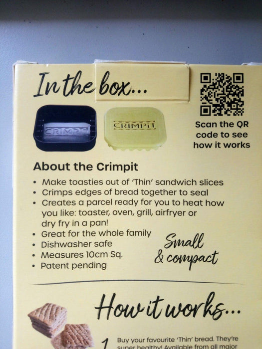 CRIMPiT  - Toastie Maker For Thins