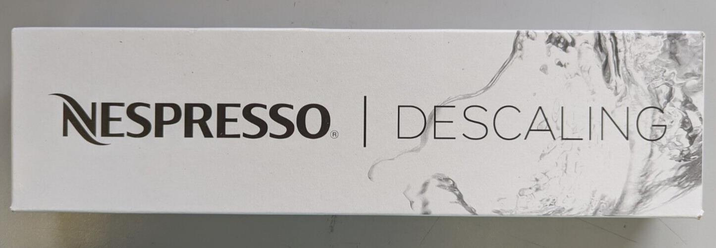 2 PACK BOXED Nespresso Descaling Kit Coffee machine Cleaning