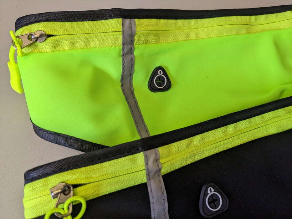 High Visibility Belt Bag 2 Pack Runner Jogger Bag AMZLab