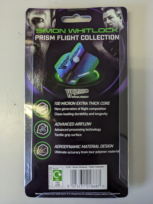 Winmau Simon Whitlock Prism Dart Flight Collection