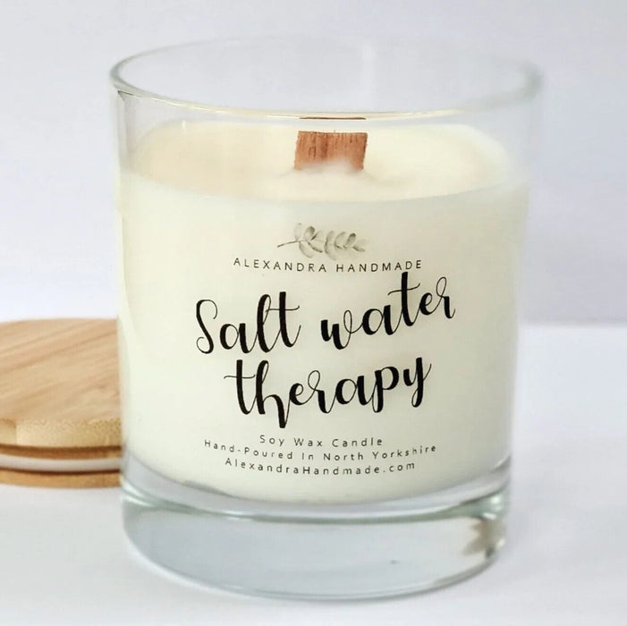 Alexandra Handmade Salt Water Therapy Soy Wax Candle