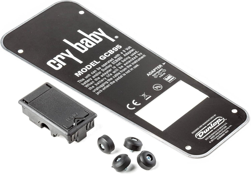 JIM DUNLOP ECB152 Cry Baby GCB-95 Bottom Plate With Battery Door