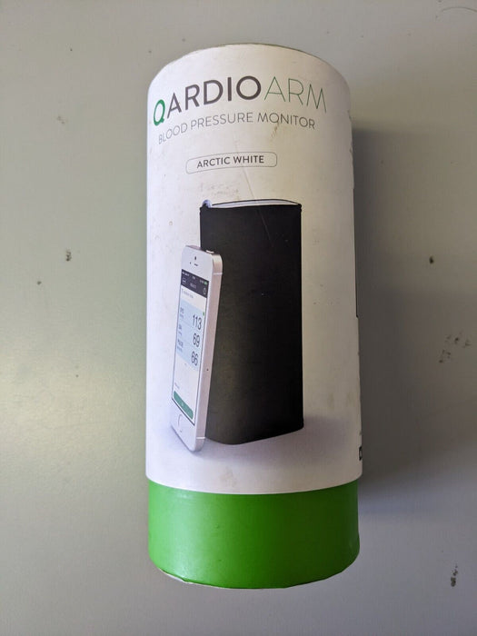 QardioArm Wireless iPhone Android Blood Pressure Monitor Arctic White